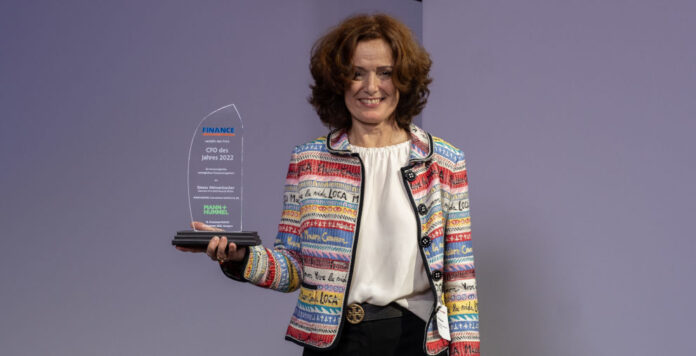 CFO des Jahres 2022 ist Emese Weissenbacher, Finanzchefin von Mann+Hummel.