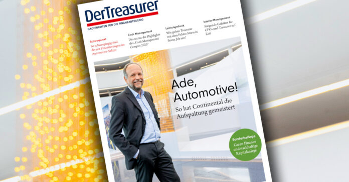 Hinter Continental und Treasury-Chef Christoph Willeke liegen arbeitsreiche Monate. Foto: Daniel Schumann