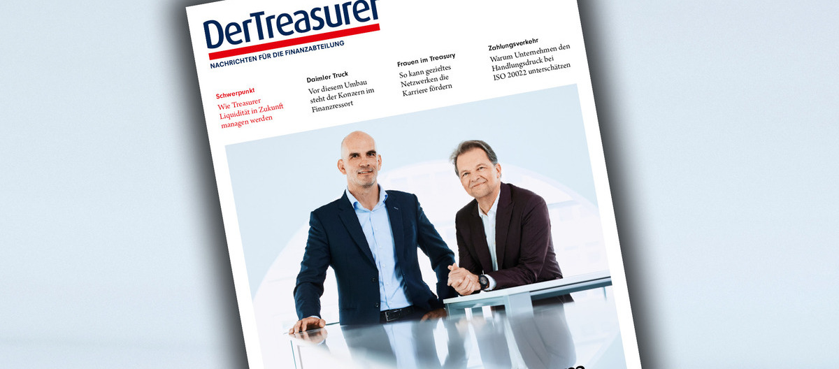 Marcel Münch und Peter Berlin geben in der neuen Ausgabe von DerTreasurer Einblick in ihre Finanzierungsstrategie. Foto: Jonas Ratermann.